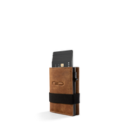 NIID Slide II Vegan Leather Mini Wallet Dark Green - NIID