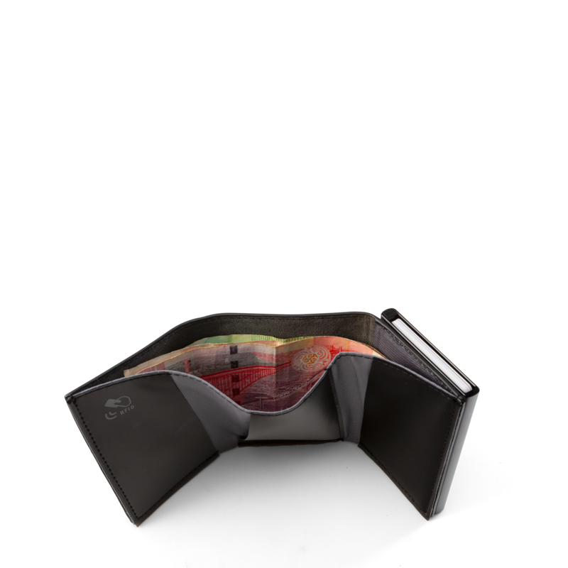 NIID Slide II Vegan Leather Mini Wallet Dark Green - NIID