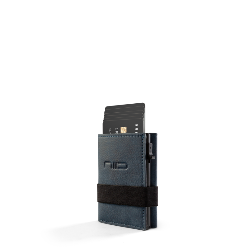 NIID Slide II Vegan Leather Mini Wallet Dark Green - NIID